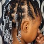 Kid's Braids for boys straight back