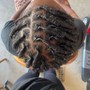 Loc Maintenance ( Traditional Palmroll) (Medium/Short Length)