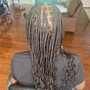 Braids in front sew-in  back