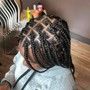 Medium Box Braids