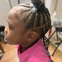 Kid's Classic Cornrows (No Individuals)