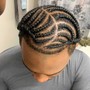 Medium Knotless Braids