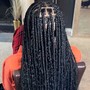 Medium Knotless Braids