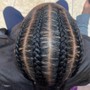 Large (2-5) Feed in Braids