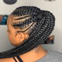 Braid Bar Style PonyTail