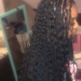 Box Braids large to Jumbo