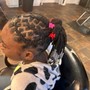 Kid's Braids added hair