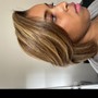 Relaxer Retouch. Cut. Style (pixie cut)