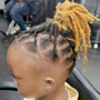 Bleach, Rinse/Dye, and  Treat Locs