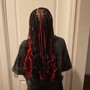 Medium Box Braids