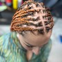 Feed in tribal braids