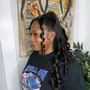 Sew in with leave out