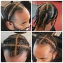 Braid down foundation includes shampoo +condition