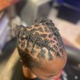 Men's Braids shaved head