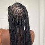 Medium Twists on natural hair