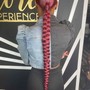 Stitched braids