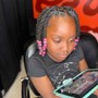 Kid's wash n retwist style 4-12 deposit only