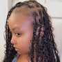 Medium Knotless braids WAIST LENGTH