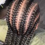 18-20 small feedin Braids