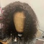 Wig install with closure / frontal customization