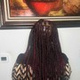 Medium Box Braids