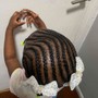 Natural hair Kids Cornrows