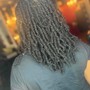 Large Knotless Braids (Mid Back)