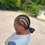 Kid Medium Knotless Braids