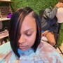 Relaxer Retouch short cut