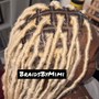 Man bun 4 braids