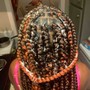 Box Braids Over Dreads