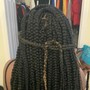 Box Braids Over Dreads