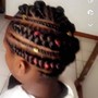 Feed-In Cornrow Braids