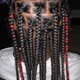 Half Up Half Down Braids Small