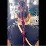 Fishtail ponytail