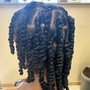 Natural Twists (price can increase if hair is longer than tier 1)