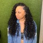 Lace front install