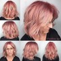 Single Process Color, Full Highlights, Women's Cut