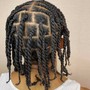 Men's two strand twist