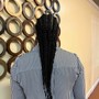 Medium Knotless Braids