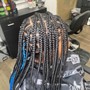 Large knotless braids