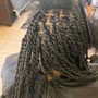 Medium Senegalese Twist med back