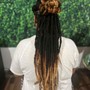 Box Braids mid back