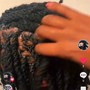 Box Braids on natural hair