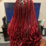 Braid down weave / wig