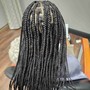 Small Box Braids (Natural Style)