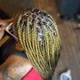 Small knotless Braids