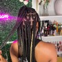 BoxBraids waist length