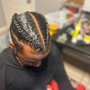 Men’s CrownBraids (cornrows)