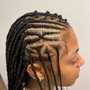 Root Touch up for Box Braids (Half Head)